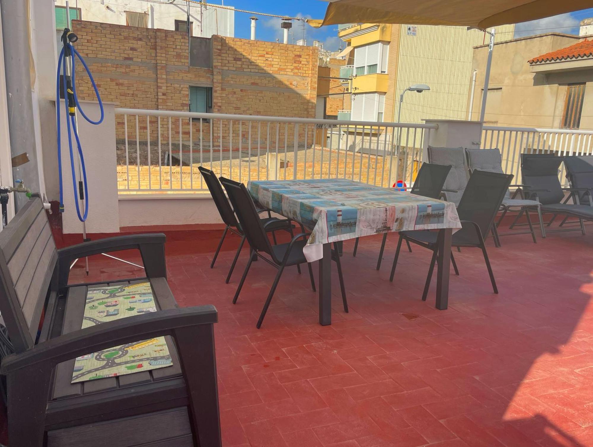 Lleida 25, Casa A Planta Baixa Amb Amplia Terrassa Equipada Amb Barbacoa Villa Sant Carlos de la Ràpita Dış mekan fotoğraf